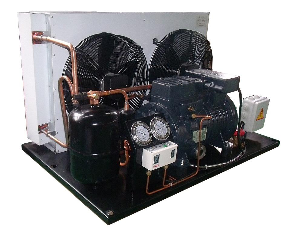 敞開式半封閉風冷機組系列